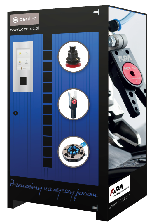 Kazik vending machine for EOAT components