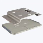 Wall brackets for gripper systems