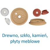 Vacuum cups for wood, glass and stone